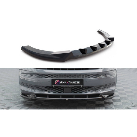 Body kit a vizuálne doplnky MAXTON DESIGN sprednji splitter za Volkswagen Multivan T7, sijajno črna, V2 | race-shop.si