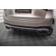 Body kit a vizuálne doplnky Zadnji podaljšek (splitter) (z navpičnimi prečkami) Mercedes-Benz GLE SUV AMG-Line W167 | race-shop.si