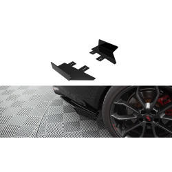 MAXTON DESIGN zadnji stranski flapsi za Audi S5 / A5 S-Line Coupe / Cabriolet 8T, sijajno črna