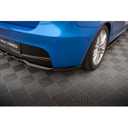 Zadnji centralni podaljšek – splitter (z navpičnimi črtami/prečkami) BMW 1 M-Pack E87 Facelift