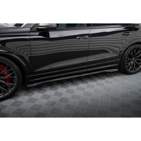 Body kit a vizuálne doplnky Karbonski stranski pragovi Audi RSQ8 Mk1 | race-shop.si