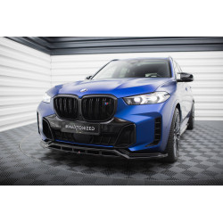MAXTON DESIGN sprednji splitter za BMW X5 M-Pack G05 Facelift, sijajno črna, V1