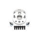 Spreminjanje dimenzije PCD/izvrtine Set of 2psc wheel spacers RACES hub adaptor 4x100 to 5x112, width 25mm (57,1/57,1) | race-shop.si