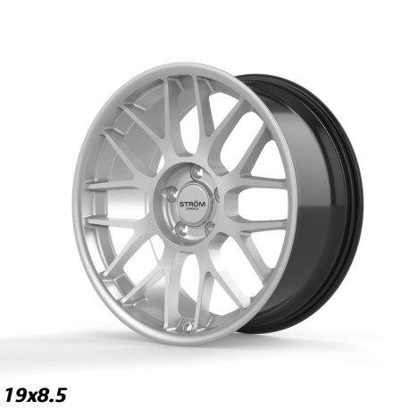 ALU disky STROM STROM STR2 platišče 19x9.5 5x120 72.6 ET40, Hyper Silver | race-shop.si