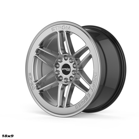ALU disky STROM STROM DS-25 platišče 18x9 5x114/120 72.6 ET33, Hyper Black | race-shop.si