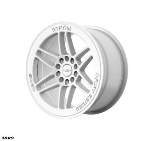 ALU disky STROM STROM DS-25 platišče 18x9.5 5x114/120 72.6 ET35, Gloss White | race-shop.si