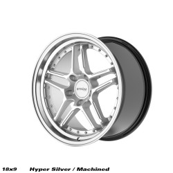 STROM DS-05 platišče 18x9 5x114 73.1 ET33, Hyper Silver