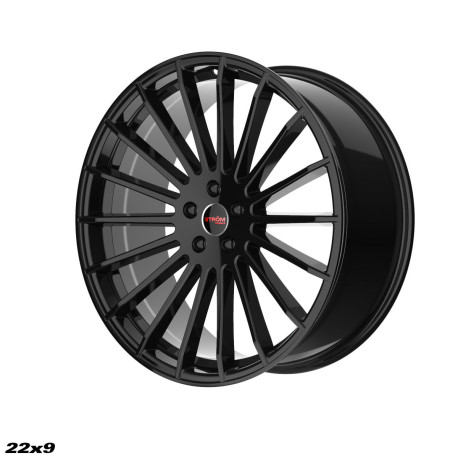 ALU disky STROM STROM STR4 platišče 22x10.5 5x112 73.1 ET31, Gloss Black | race-shop.si