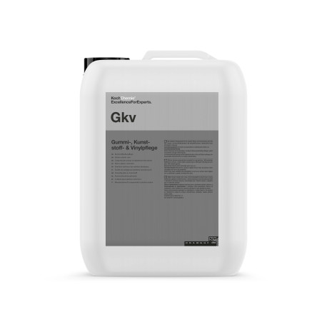 Kolesa in pnevmatike Koch Chemie Gummi-, Kunststoff Vinylpflege (Gkv) - Negovalno sredstvo za zunanje plastične dele in pnevmatike 10 L matiran videz | race-shop.si