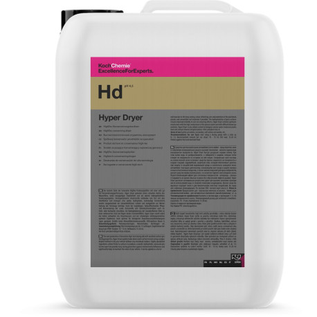 Waxing and paint protection Koch Chemie Hyper Dryer (Hd) - Sušič s nano konzerváciou 10L | race-shop.si