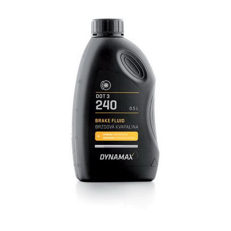 Zavorne tekočine Brzdová kvapalina DYNAMAX 240 DOT3 - 0,5l | race-shop.si