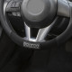 Steering wheel accessories SPARCO CORSA SPS130 Prevleka za volanski obroč, črna (PVC, semiš in guma) | race-shop.si