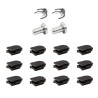 VOLVO 2.4D diesel intake manifold swirl flap caps