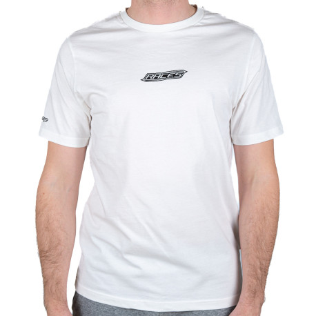 Majice Majica RACES RS, bela | race-shop.si