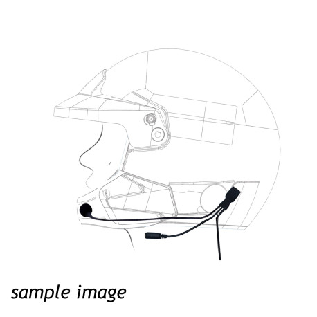 Slušalke ZeroNoise FULL FACE Headsets Male Nexus 5 PIN STD with RCA connector for earplugs | race-shop.si