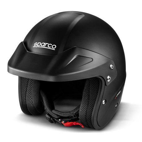 Odprte čelade ECE odprta dirkalna čelada Sparco J-PRO, črna | race-shop.si