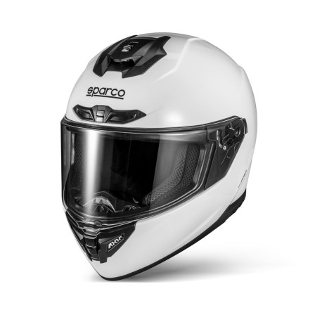 Celoplanetne čelade ECE zaprta dirkalna čelada Sparco X-PRO, bela | race-shop.si