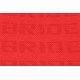 Športni sedeži brez homologacije FIA Racing seat GTR Bride Velvet Red | race-shop.si