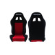Športni sedeži brez homologacije FIA - nastavljivi Racing seat RAPID Bride Velvet Red Black | race-shop.si
