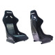 Športni sedeži brez homologacije FIA Racing seat EVO Bride Velvet Black Grey | race-shop.si