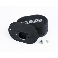 RAMAIR carburettor foam air filter with baseplate to fit SU HIF6, HIF44 1.7in