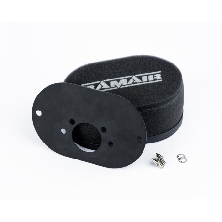 Zračni filtri za uplinjače RAMAIR carburettor foam air filter with baseplate to fit SU HS6 (Mini Offset) | race-shop.si
