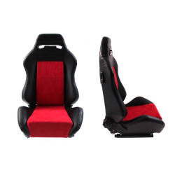 Racing seat R-LOOK PVC different colors
