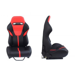 Racing Seat R-LOOK II PVC different colors