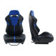 Športni sedeži brez homologacije FIA - nastavljivi Racing Seat R-LOOK II PVC different colors | race-shop.si