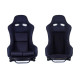 Športni sedeži brez homologacije FIA - nastavljivi Racing Seat GTR Medium Velvet Black | race-shop.si
