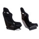 Športni sedeži brez homologacije FIA - nastavljivi Racing Seat GTR Medium Velvet Black | race-shop.si