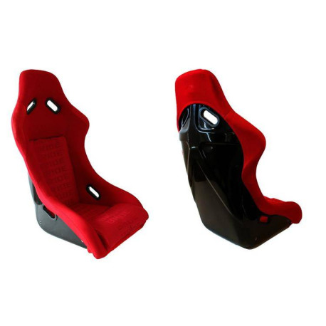 Športni sedeži brez homologacije FIA Racing seat EVO Velvet Red | race-shop.si
