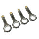 Deli motorja TURBOWORKS forged connecting rods for Nissan CA18DET 180SX 200SX Silvia S12 S13 | race-shop.si