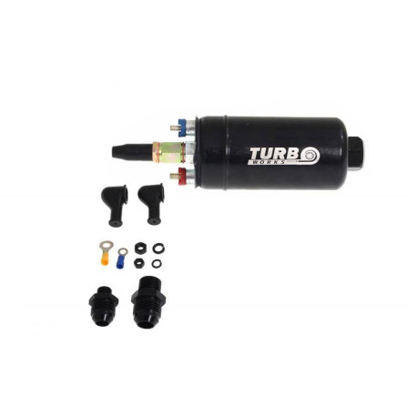 Univerzalna črpalka za gorivo TurboWorks Fuel Pump 044 380LHP E85 + inlets | race-shop.si