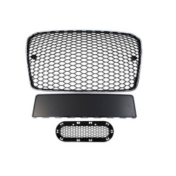 Maska Audi A5 8T RS-Style Chrome-Black 13-16 PDC