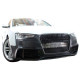 Body kit a vizuálne doplnky Sprednji odbijač + Maska črna Audi A5 8T 13-16 RS5 Style | race-shop.si