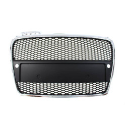 Grill Audi A4 B7 RS-Style Chrome-Black 05-08 PDC