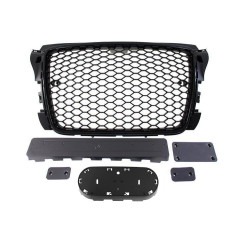 Grill Audi A3 8P RS-Style Bright Black PDC 09-12