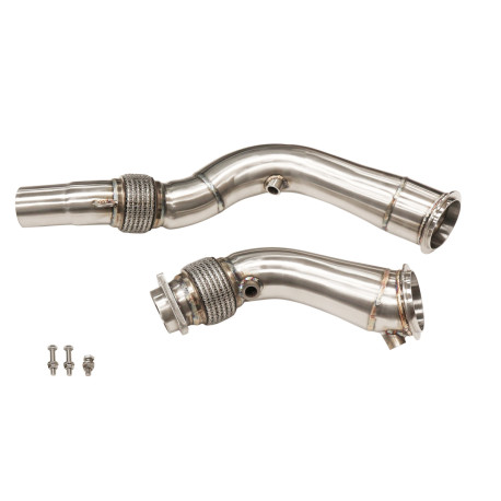 Down pipe, dump pipe RACES downpipe za BMW F83 S55 M4 2014+ | race-shop.si
