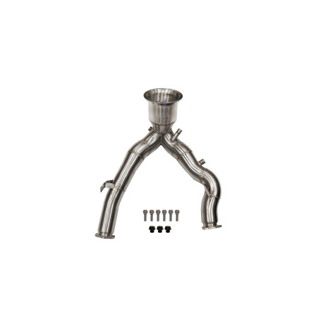 Down pipe, dump pipe Downpipe for Audi S5 F5, EA839 engine, 2016+ | race-shop.si