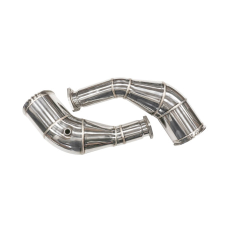 Down pipe, dump pipe Downpipe for VW Touareg III, EA839 engine, 2018+ | race-shop.si