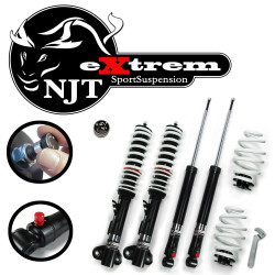 NJT extrem Coilover Kit suitable for BMW E36