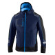 Majice s kapuco in jakne SPARCO Men`s Technical SOFT-SHELL with Hood - blue | race-shop.si
