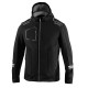 Majice s kapuco in jakne SPARCO Men`s Technical SOFT-SHELL with Hood - black | race-shop.si