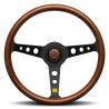 3 spoke steering wheel MOMO INDY HERITAGE Black 350mm