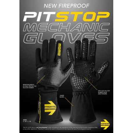 Rokavice MOMO PIT STOP mechanic gloves | race-shop.si