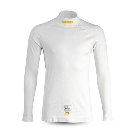 Spodnje perilo MOMO PRO nomex high collar FIA shirt, white | race-shop.si