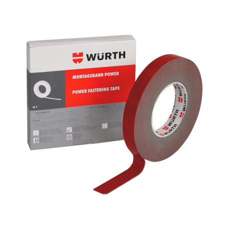 Lepilni trakovi Wurth Mounting tape, Power - 10m | race-shop.si