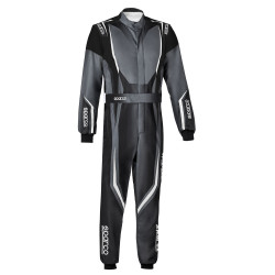 SPARCO suit PRIME-K ADVANCED KID with FIA grey/black