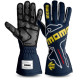 Rokavice MOMO PERFORMANCE racing gloves with FIA homologation (external stitching), blue | race-shop.si